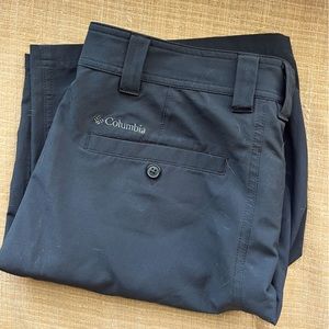 Black Columbia Omnishield Mens Shorts